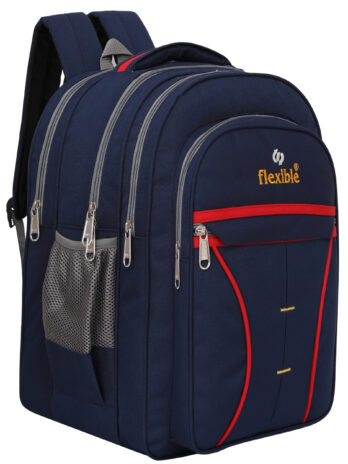 60L Large 3-Compartment Spacious Durable School Bag For 5Th To 10Th Class,College Bag,Tution Bag and Travelling Backpack Waterproof For Both Boys And Girls